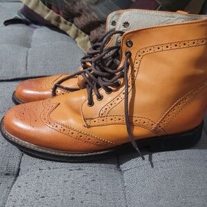 Call It Spring Brown Leather Men's Boots